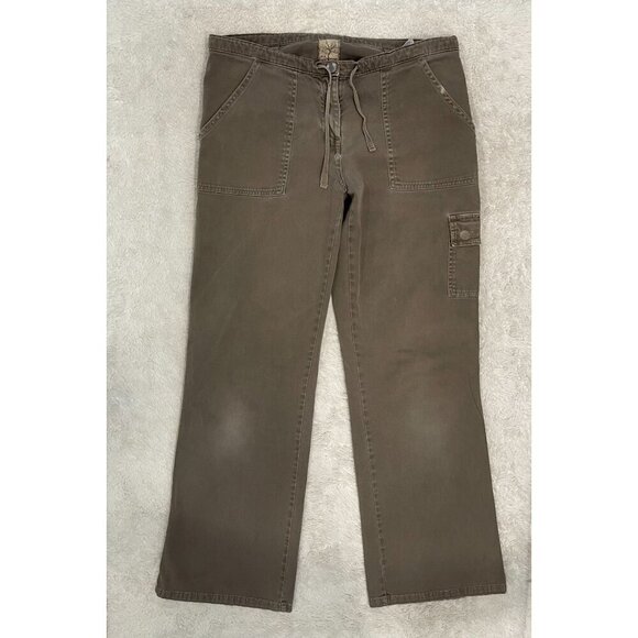 Wide Leg Brown Pants - Picture 1 of 14